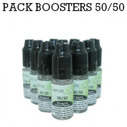 Pack DIY 50/50 200ml ▷ vape avec booster nicotine
