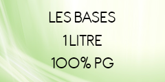 Base 1 litre 100% PG pour liquide DIY