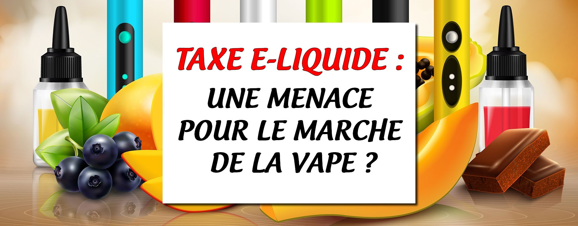 Projet de taxation du e-liquide : analyse des enjeux et impacts potentiels